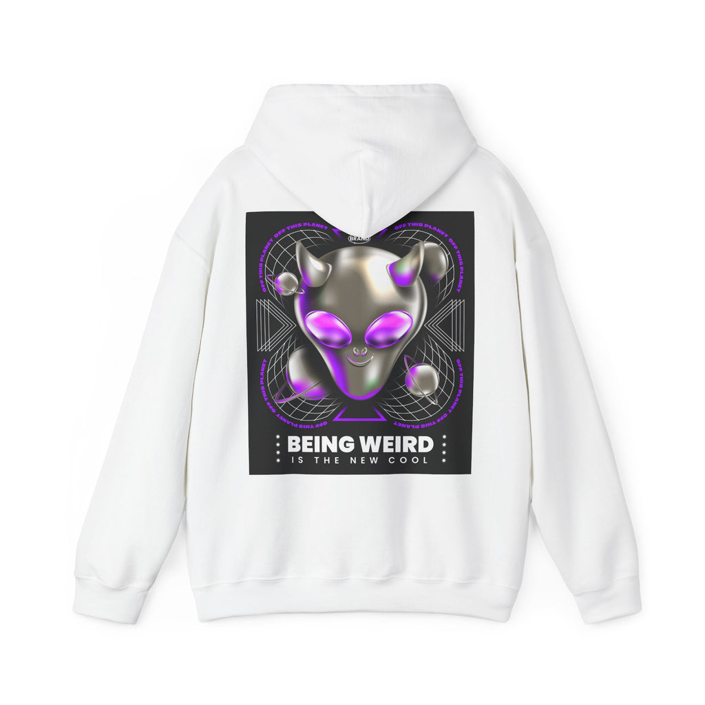 Alien Inspired Unisex Hoodie, Eccentric Fashion
