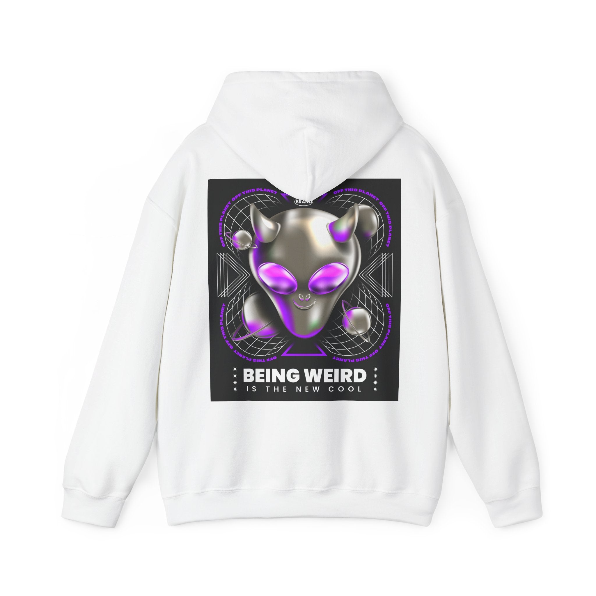 Alien Inspired Unisex Hoodie, Eccentric Fashion