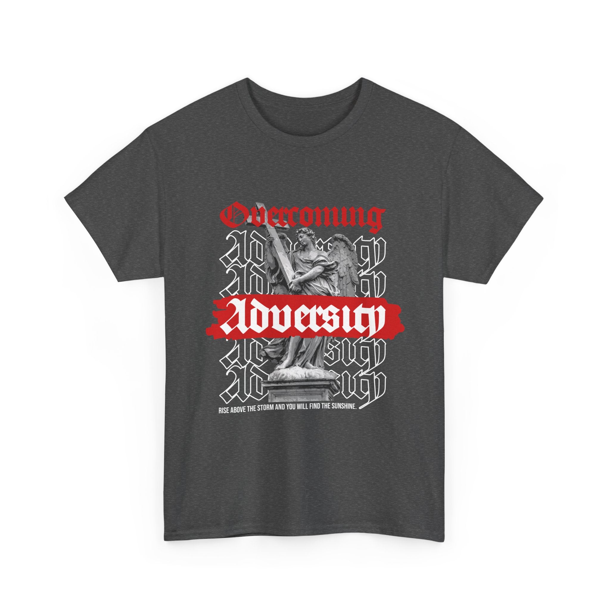 Empowerment Unisex Tee: Overcoming Adversity, Motivational T-shirt, Casual Wear, Inspirational Gift, Everyday Comfort