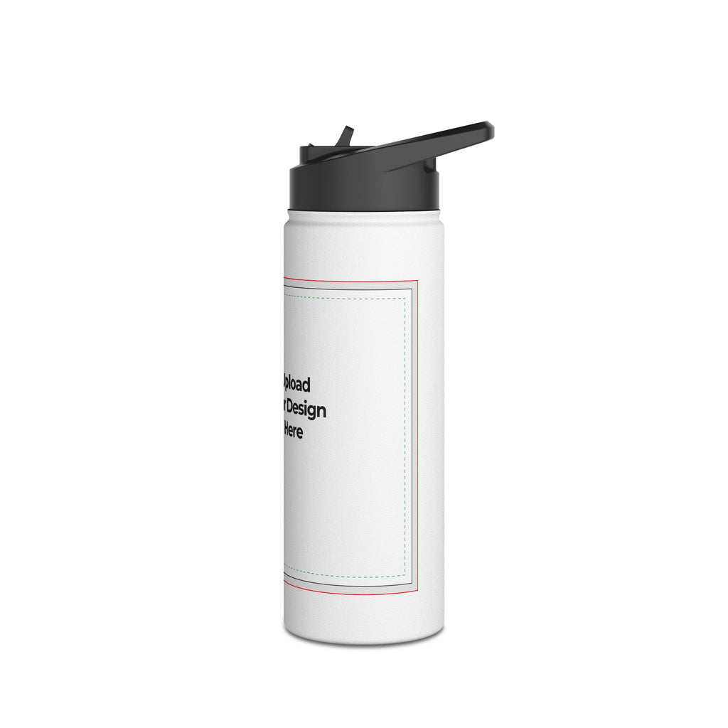 Water Bottle Personalized Stainless Steel Water Bottle, Custom Design Hydration Container, Travel Mug Gift, Outdoor Sports Bottle, Eco-friendly Drinkware