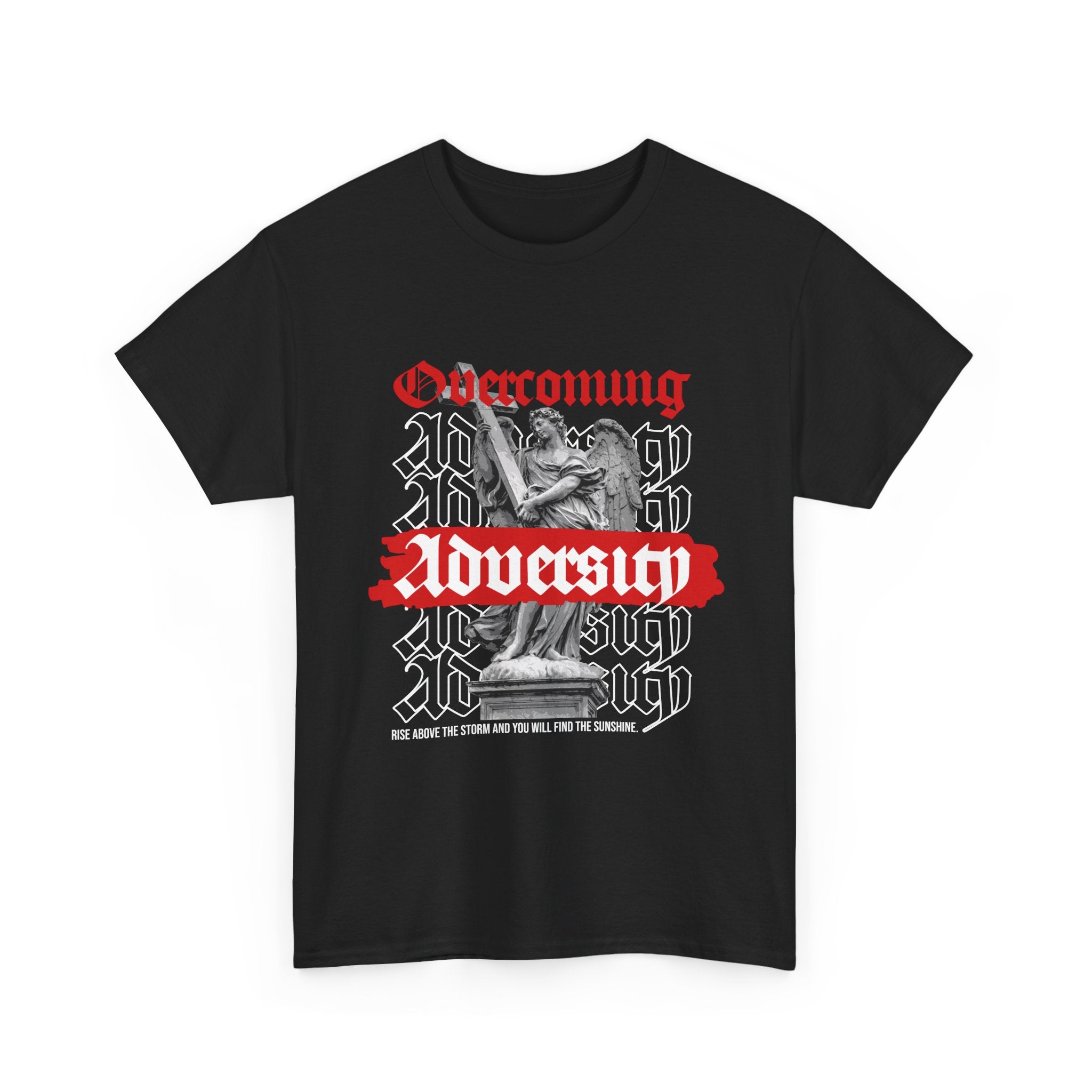 Empowerment Unisex Tee: Overcoming Adversity, Motivational T-shirt, Casual Wear, Inspirational Gift, Everyday Comfort