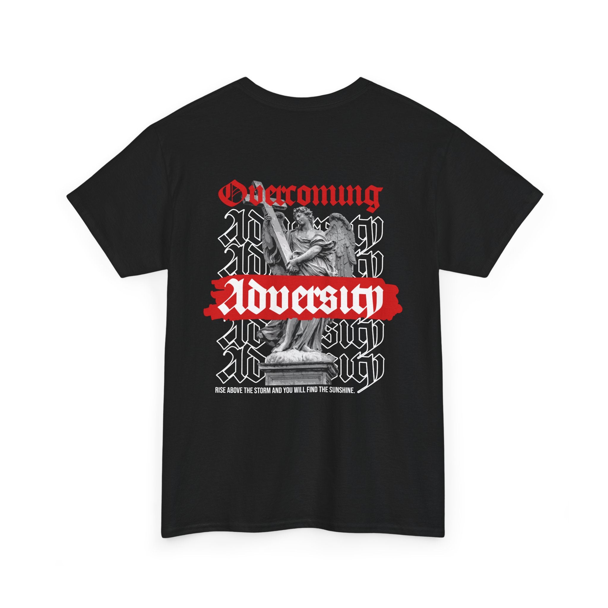 Empowerment Unisex Tee: Overcoming Adversity, Motivational T-shirt, Casual Wear, Inspirational Gift, Everyday Comfort