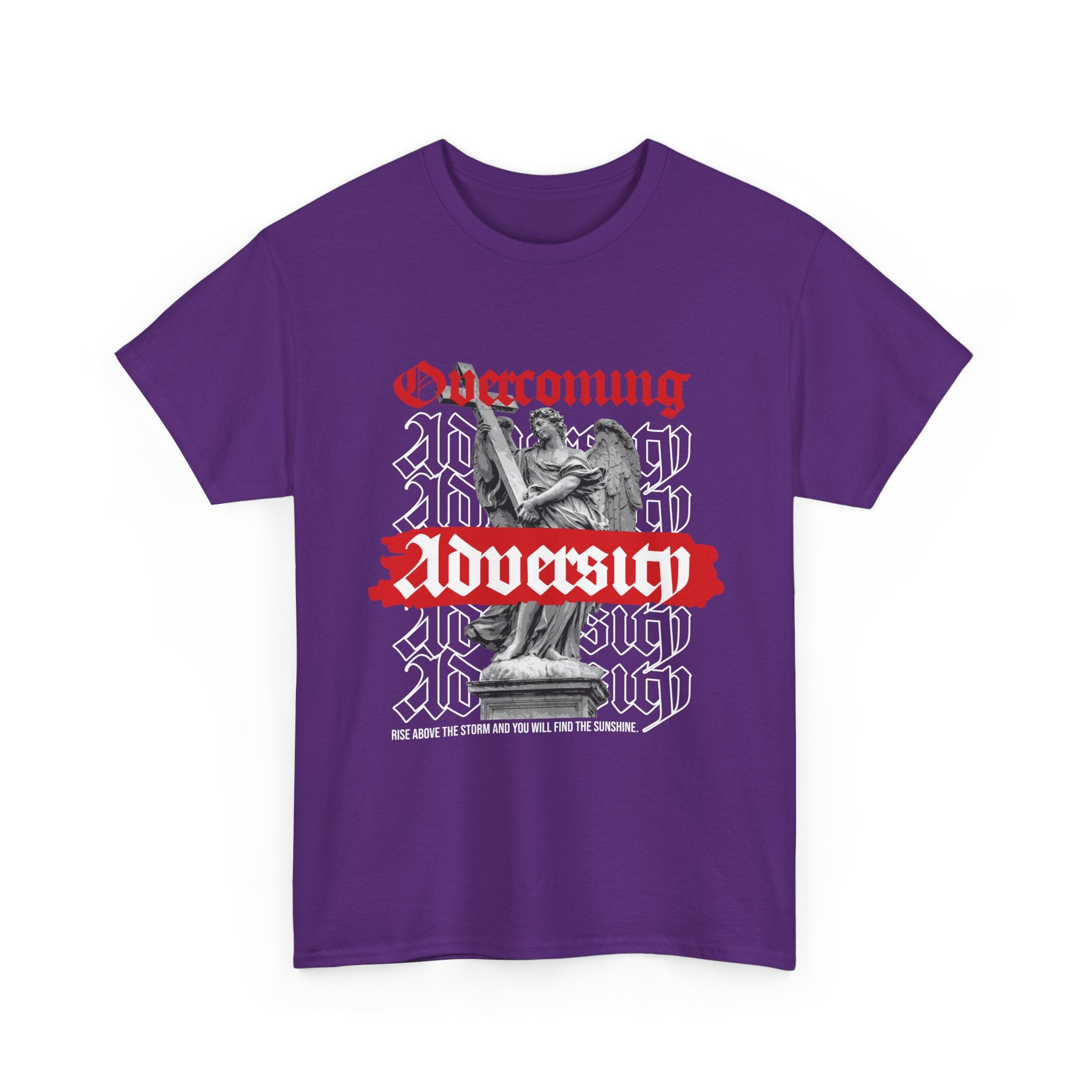 Empowerment Unisex Tee: Overcoming Adversity, Motivational T-shirt, Casual Wear, Inspirational Gift, Everyday Comfort