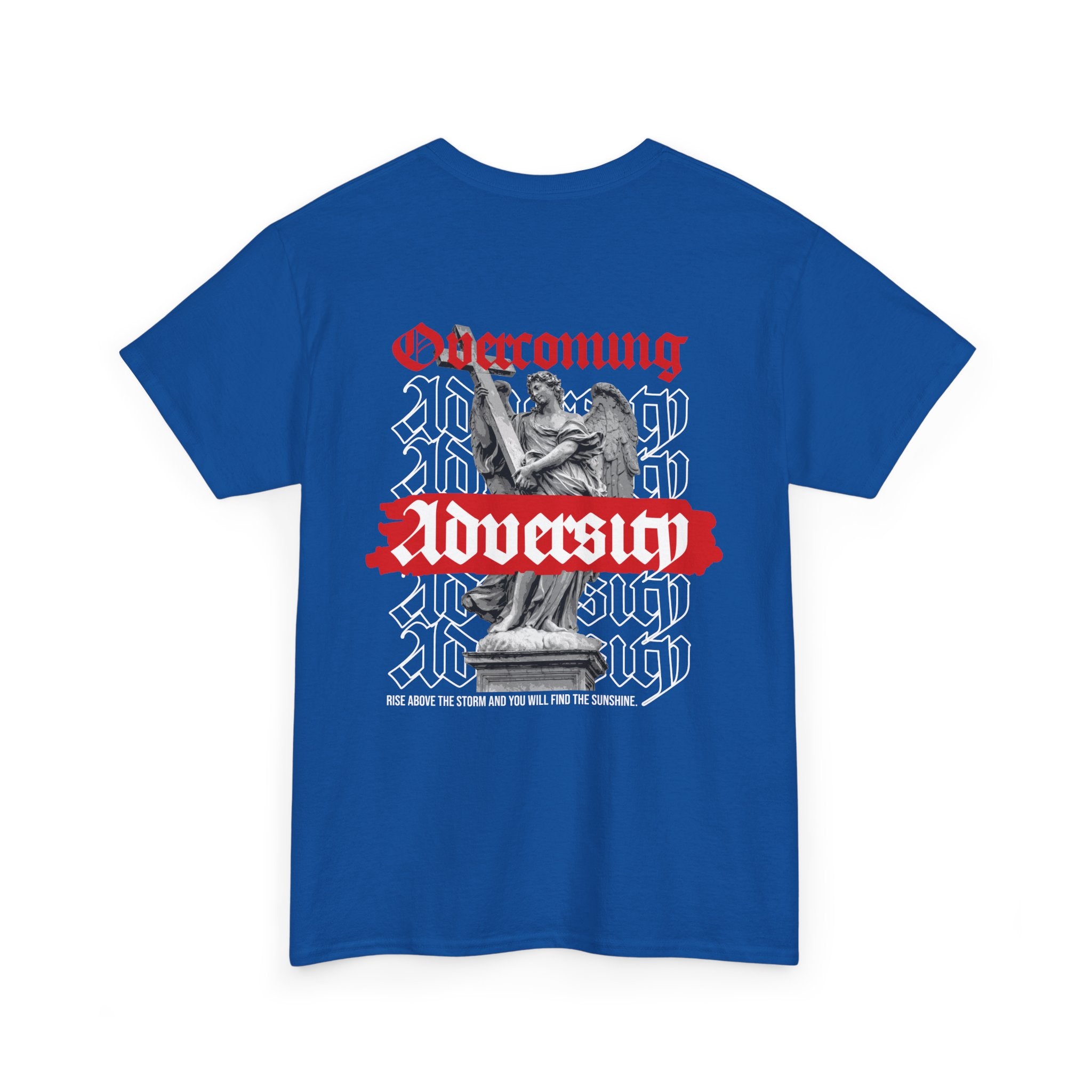 Empowerment Unisex Tee: Overcoming Adversity, Motivational T-shirt, Casual Wear, Inspirational Gift, Everyday Comfort