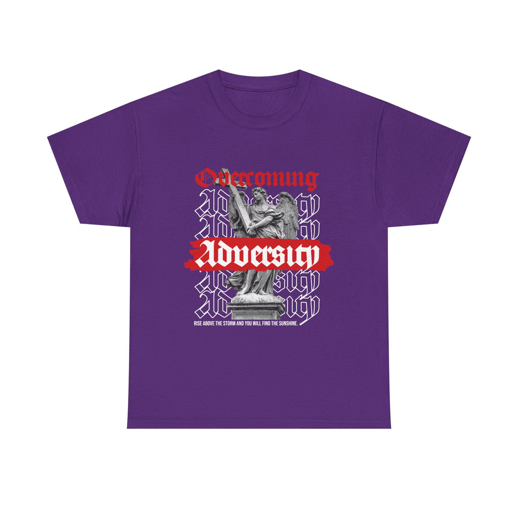 Empowerment Unisex Tee: Overcoming Adversity, Motivational T-shirt, Casual Wear, Inspirational Gift, Everyday Comfort