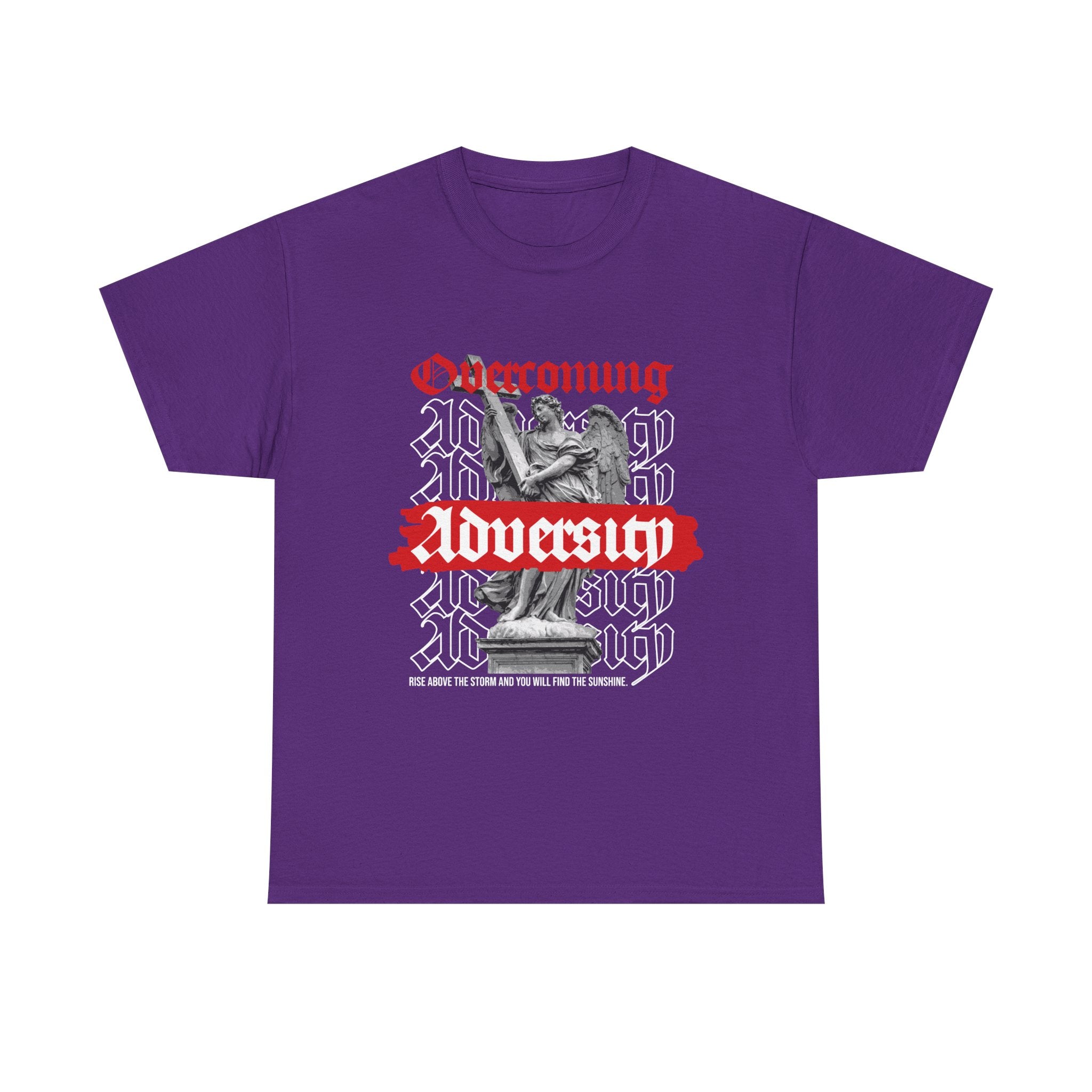 Empowerment Unisex Tee: Overcoming Adversity, Motivational T-shirt, Casual Wear, Inspirational Gift, Everyday Comfort