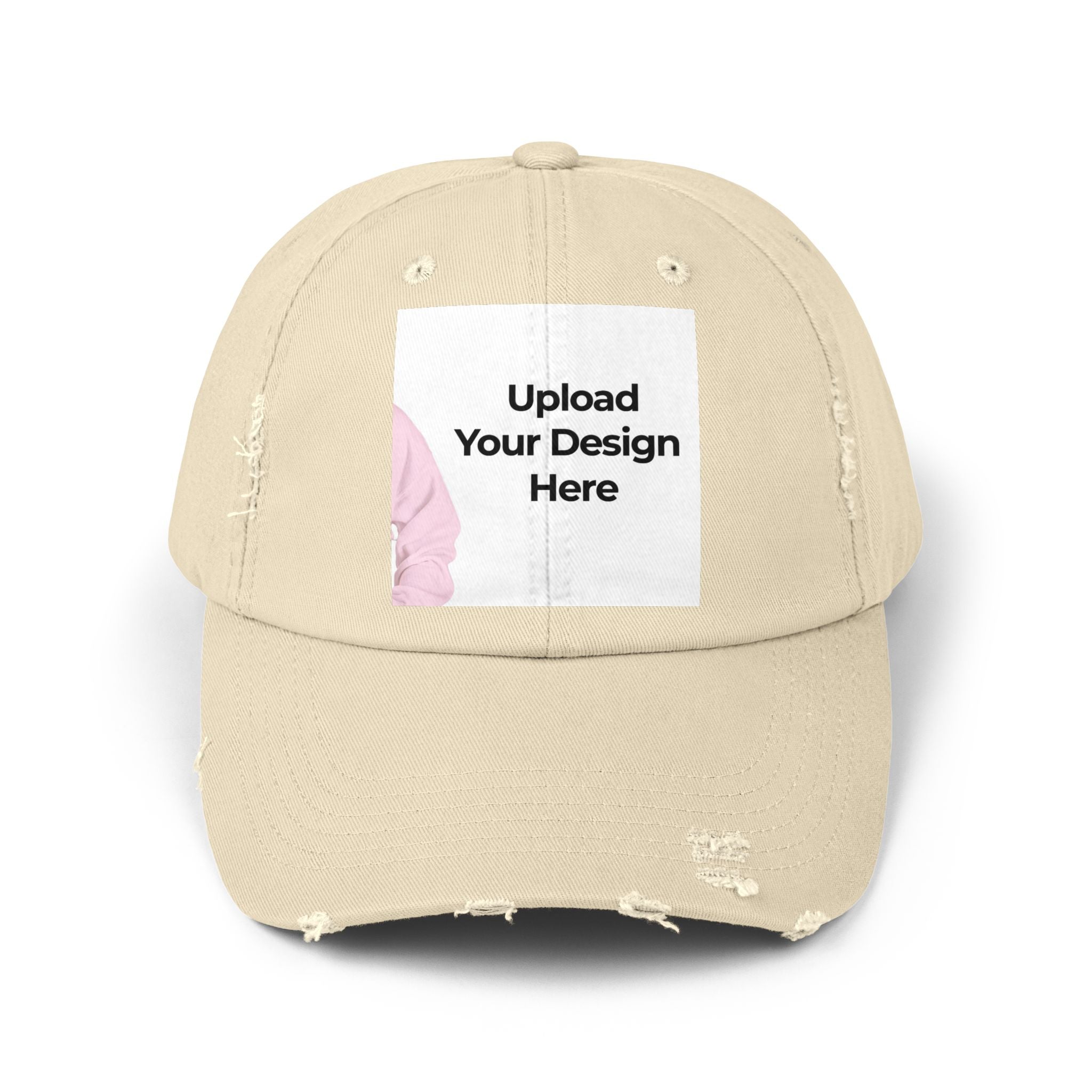 Customizable Distressed Cap