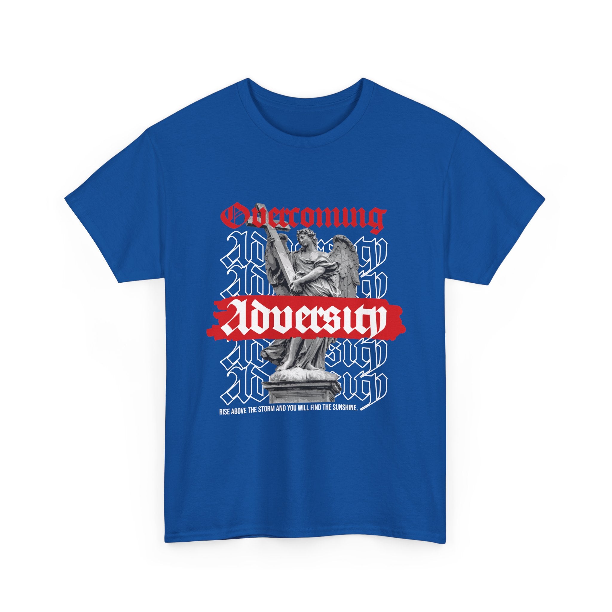 Empowerment Unisex Tee: Overcoming Adversity, Motivational T-shirt, Casual Wear, Inspirational Gift, Everyday Comfort