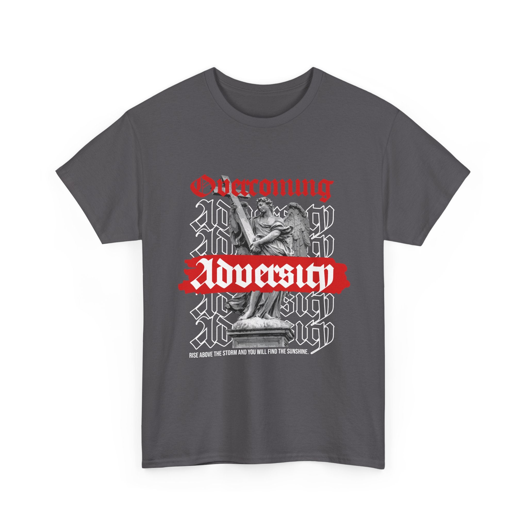 Empowerment Unisex Tee: Overcoming Adversity, Motivational T-shirt, Casual Wear, Inspirational Gift, Everyday Comfort