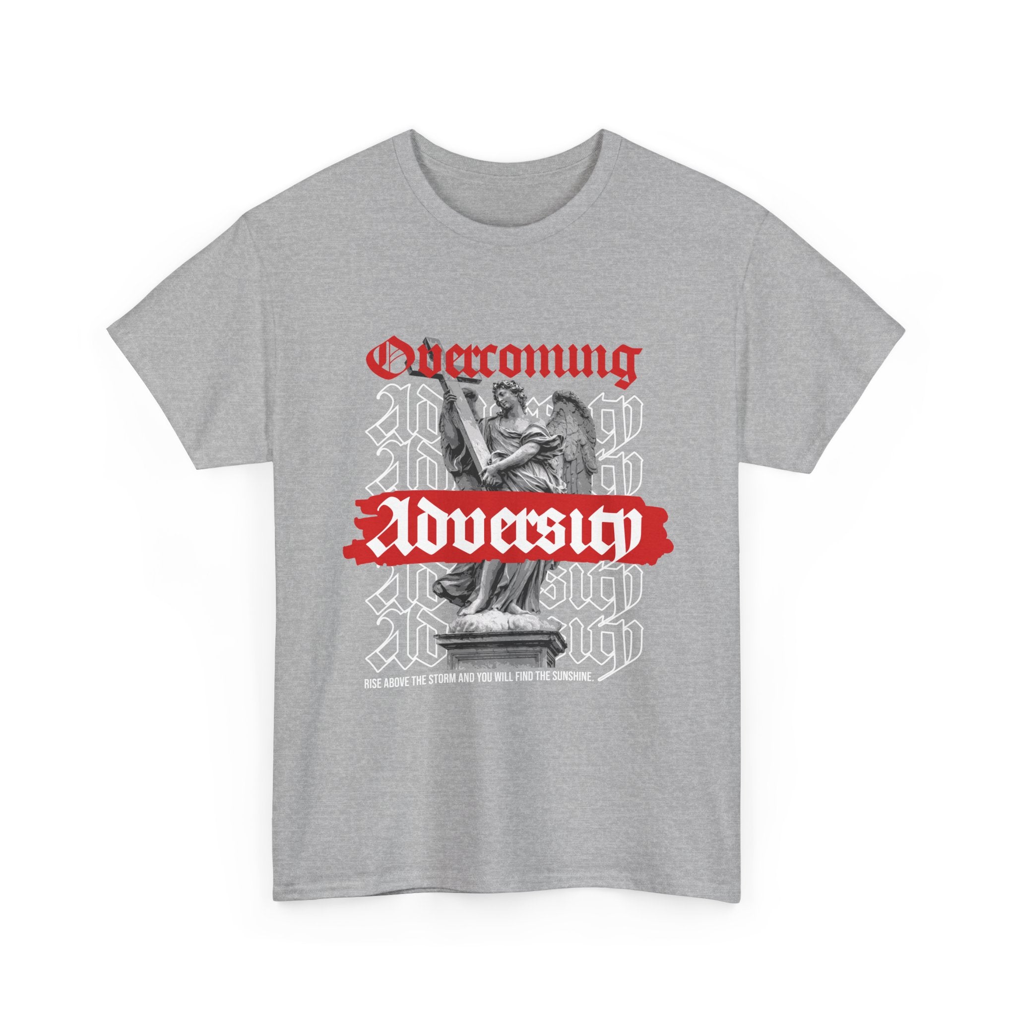 Empowerment Unisex Tee: Overcoming Adversity, Motivational T-shirt, Casual Wear, Inspirational Gift, Everyday Comfort