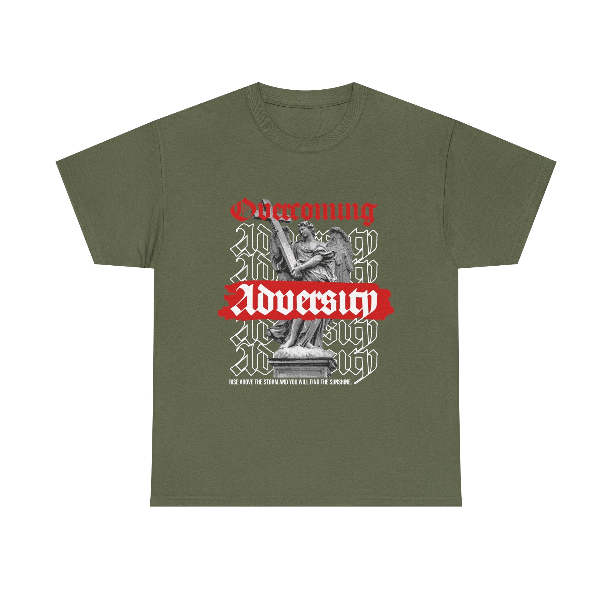 Empowerment Unisex Tee: Overcoming Adversity, Motivational T-shirt, Casual Wear, Inspirational Gift, Everyday Comfort