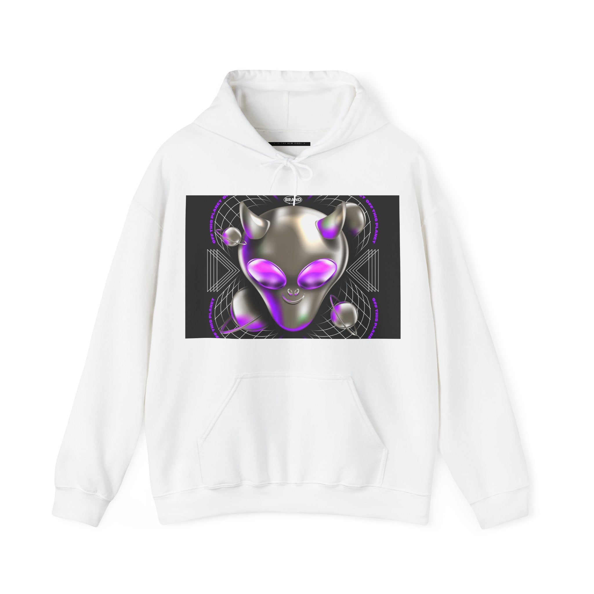 Alien Inspired Unisex Hoodie, Eccentric Fashion