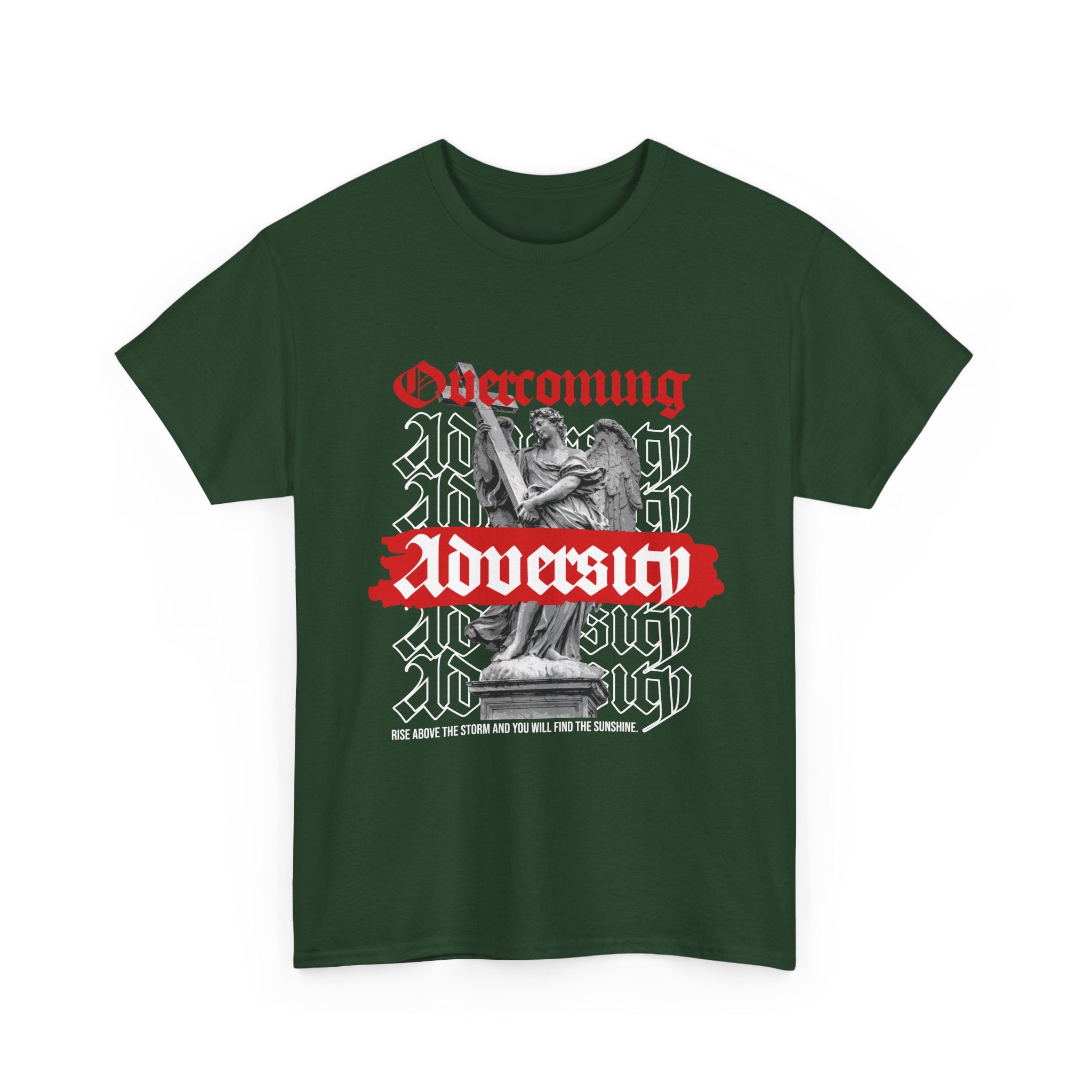 Empowerment Unisex Tee: Overcoming Adversity, Motivational T-shirt, Casual Wear, Inspirational Gift, Everyday Comfort
