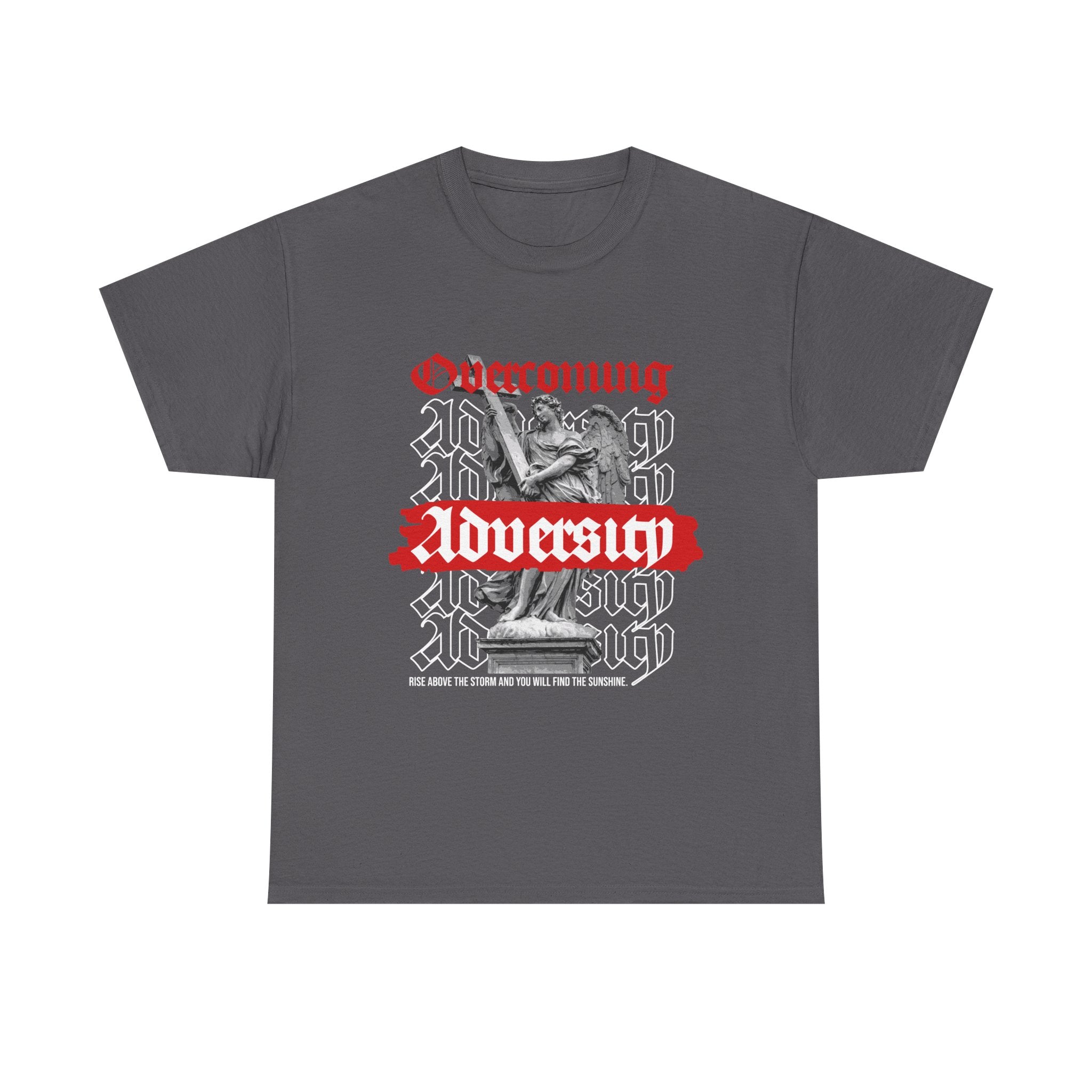 Empowerment Unisex Tee: Overcoming Adversity, Motivational T-shirt, Casual Wear, Inspirational Gift, Everyday Comfort