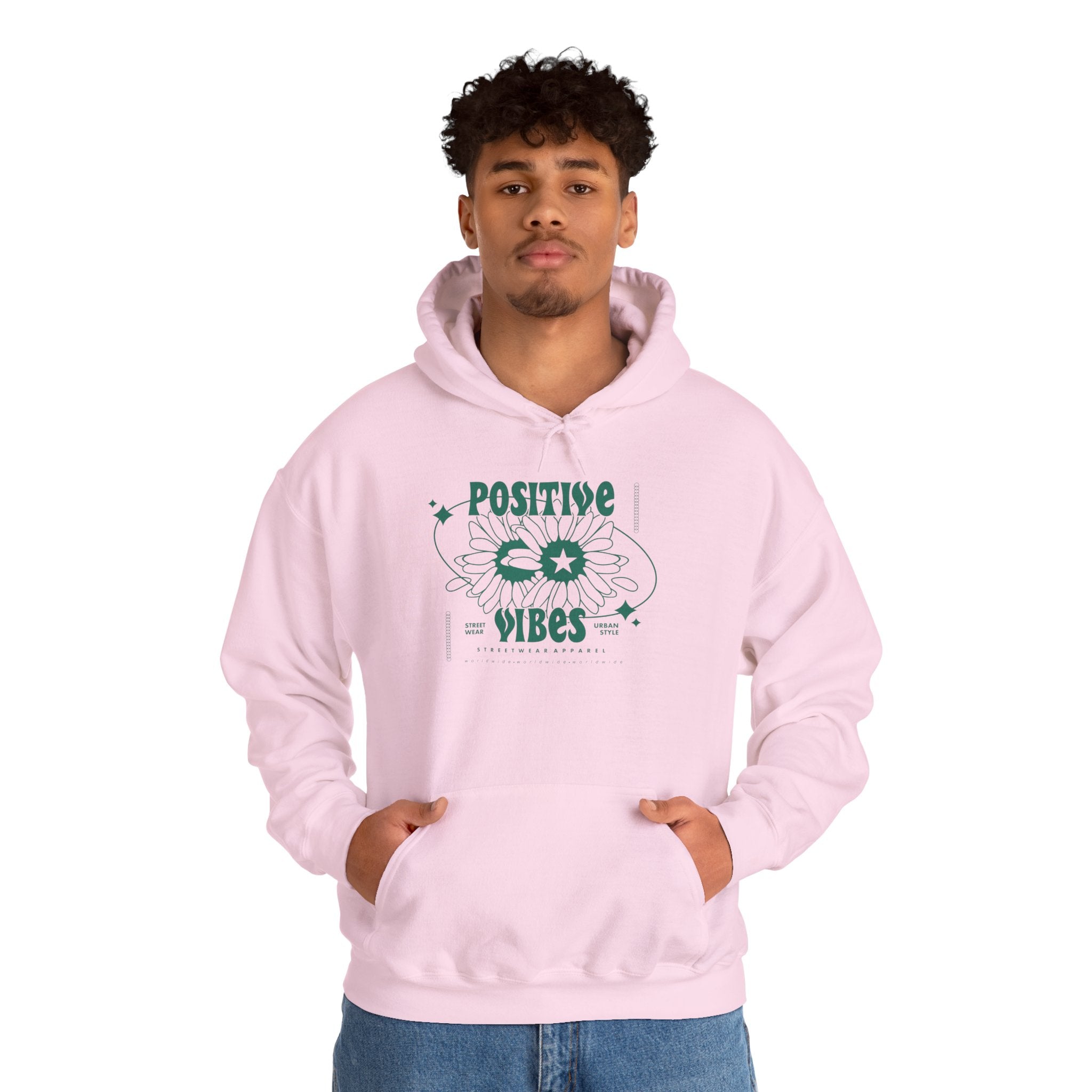 Positive Vibes Hooded Sweatshirt