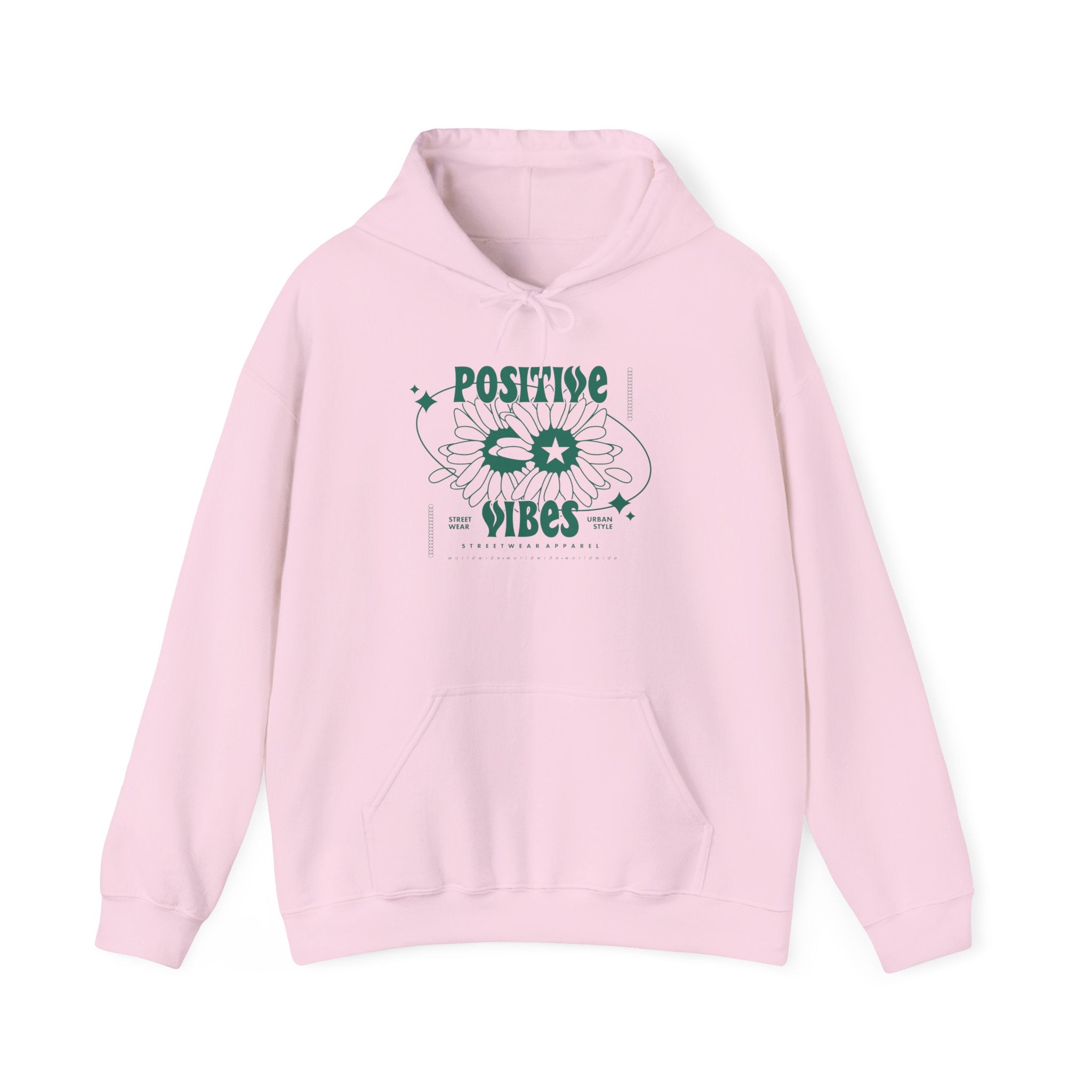 Positive Vibes Hooded Sweatshirt