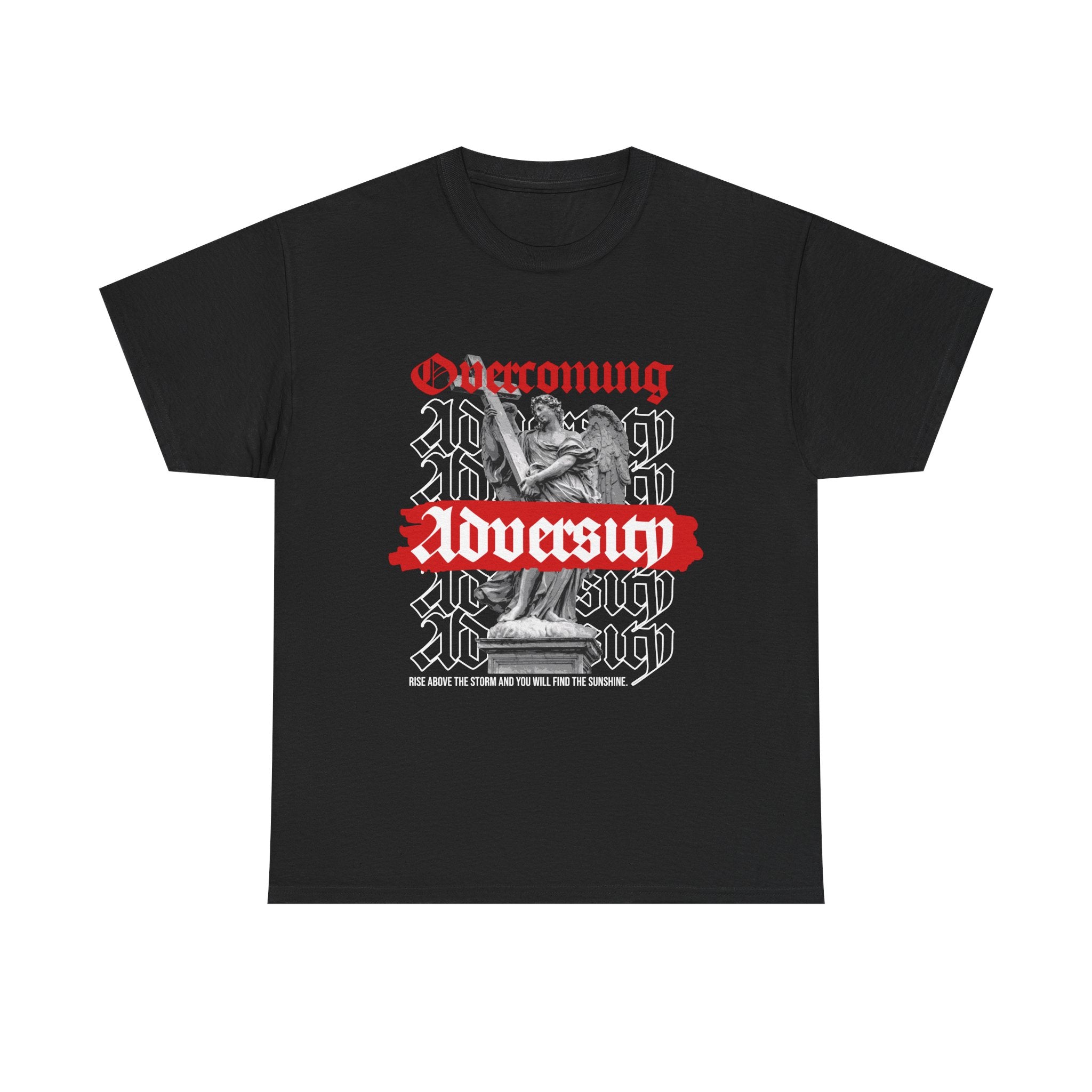 Empowerment Unisex Tee: Overcoming Adversity, Motivational T-shirt, Casual Wear, Inspirational Gift, Everyday Comfort