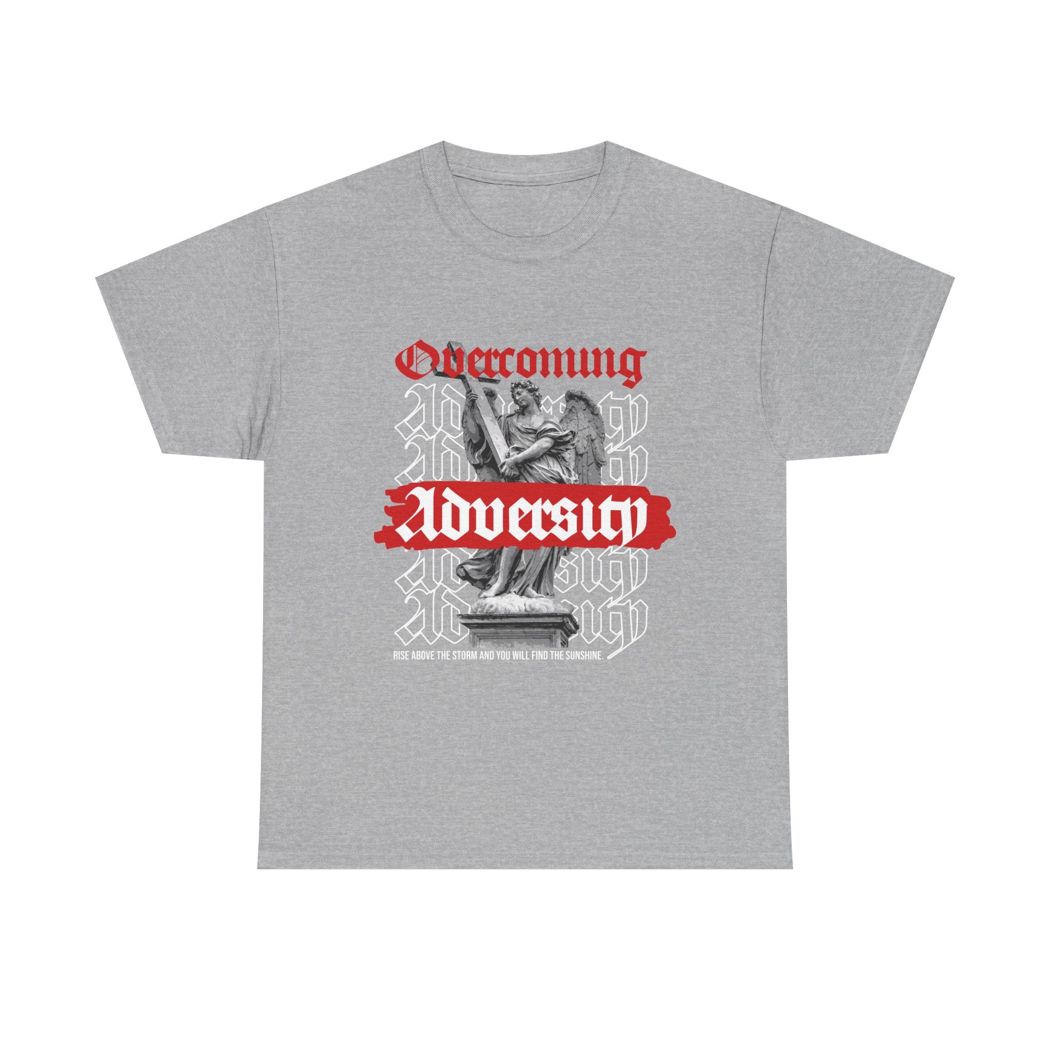 Empowerment Unisex Tee: Overcoming Adversity, Motivational T-shirt, Casual Wear, Inspirational Gift, Everyday Comfort