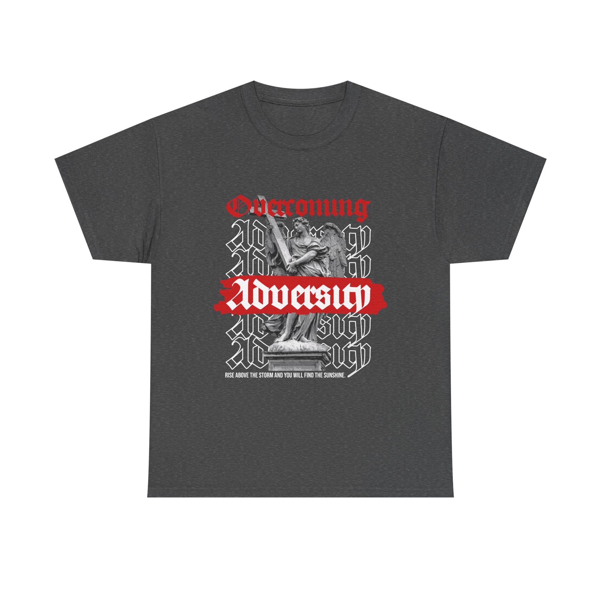 Empowerment Unisex Tee: Overcoming Adversity, Motivational T-shirt, Casual Wear, Inspirational Gift, Everyday Comfort