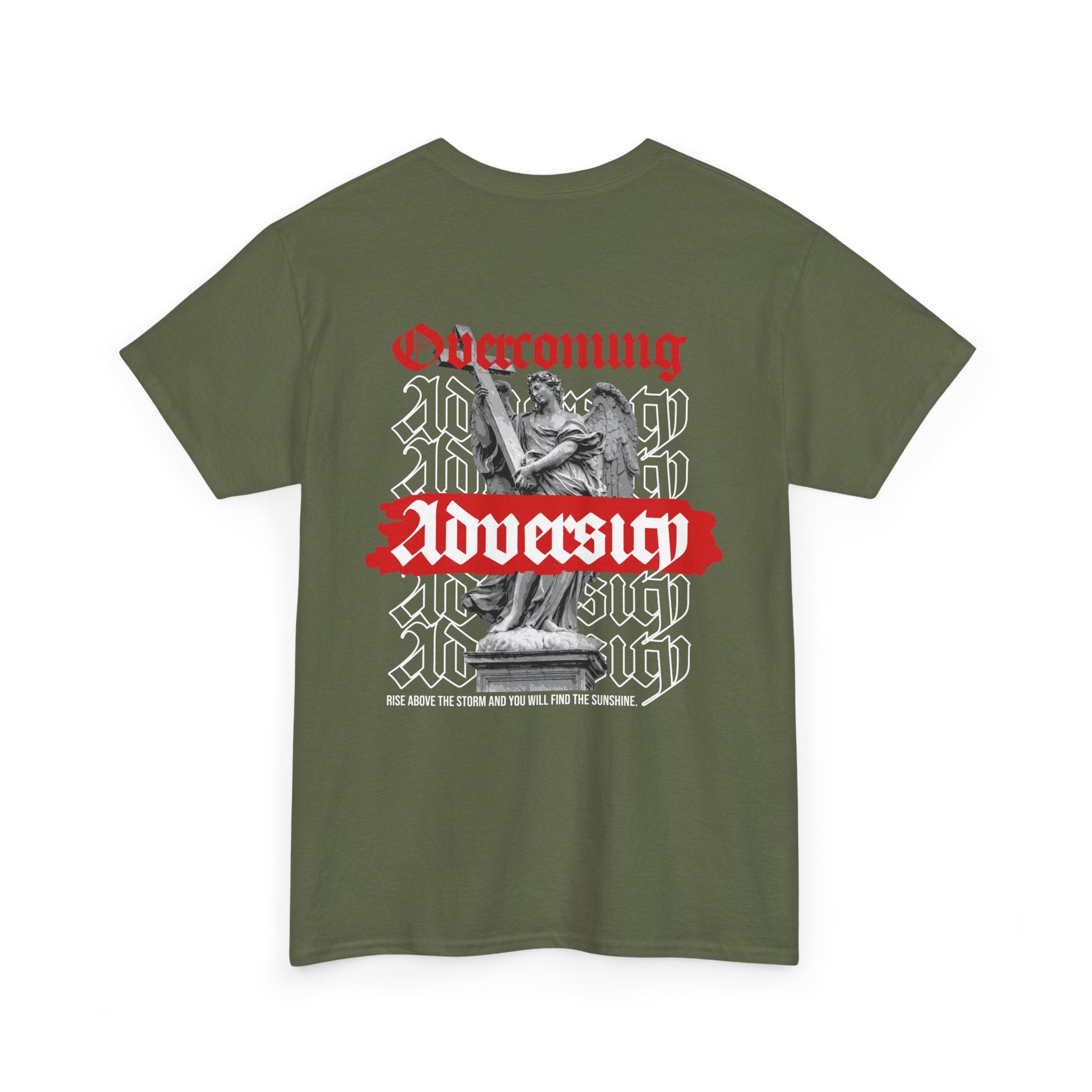 Empowerment Unisex Tee: Overcoming Adversity, Motivational T-shirt, Casual Wear, Inspirational Gift, Everyday Comfort
