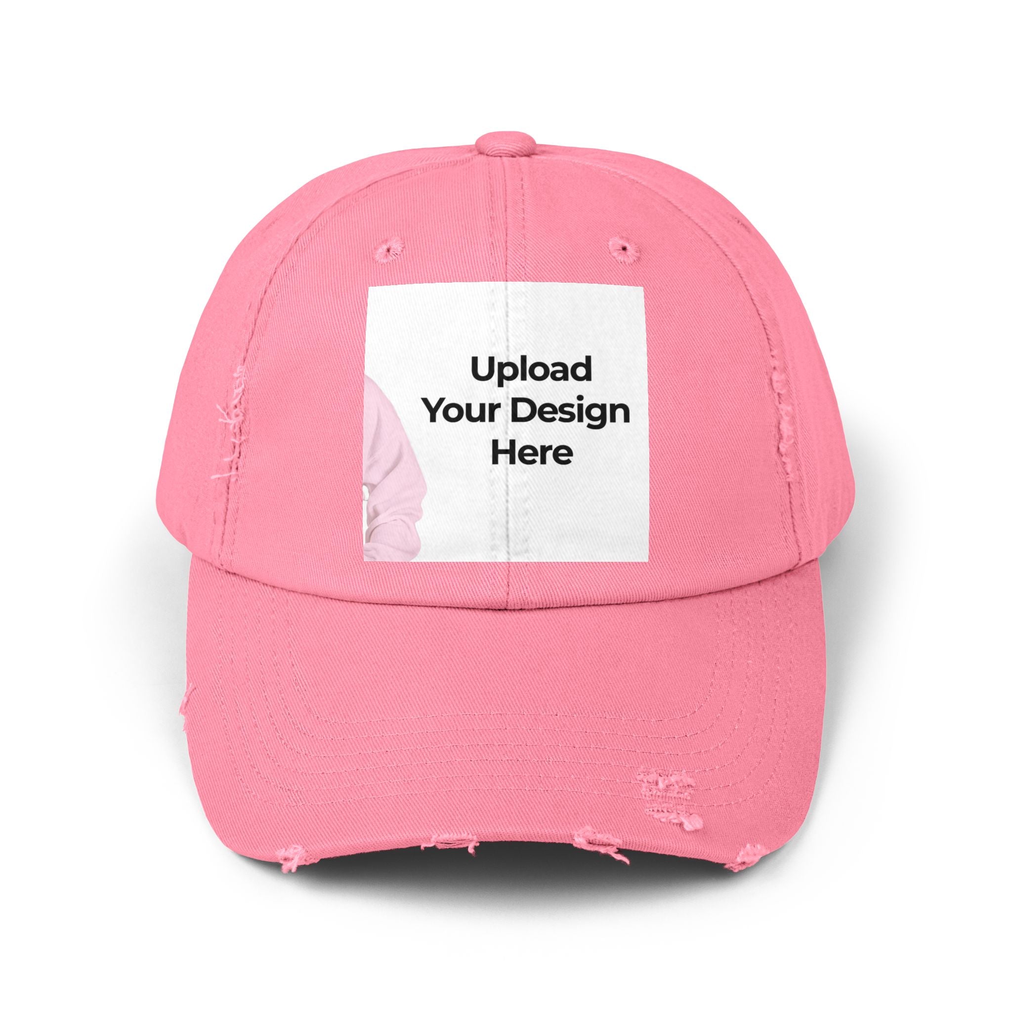 Customizable Distressed Cap