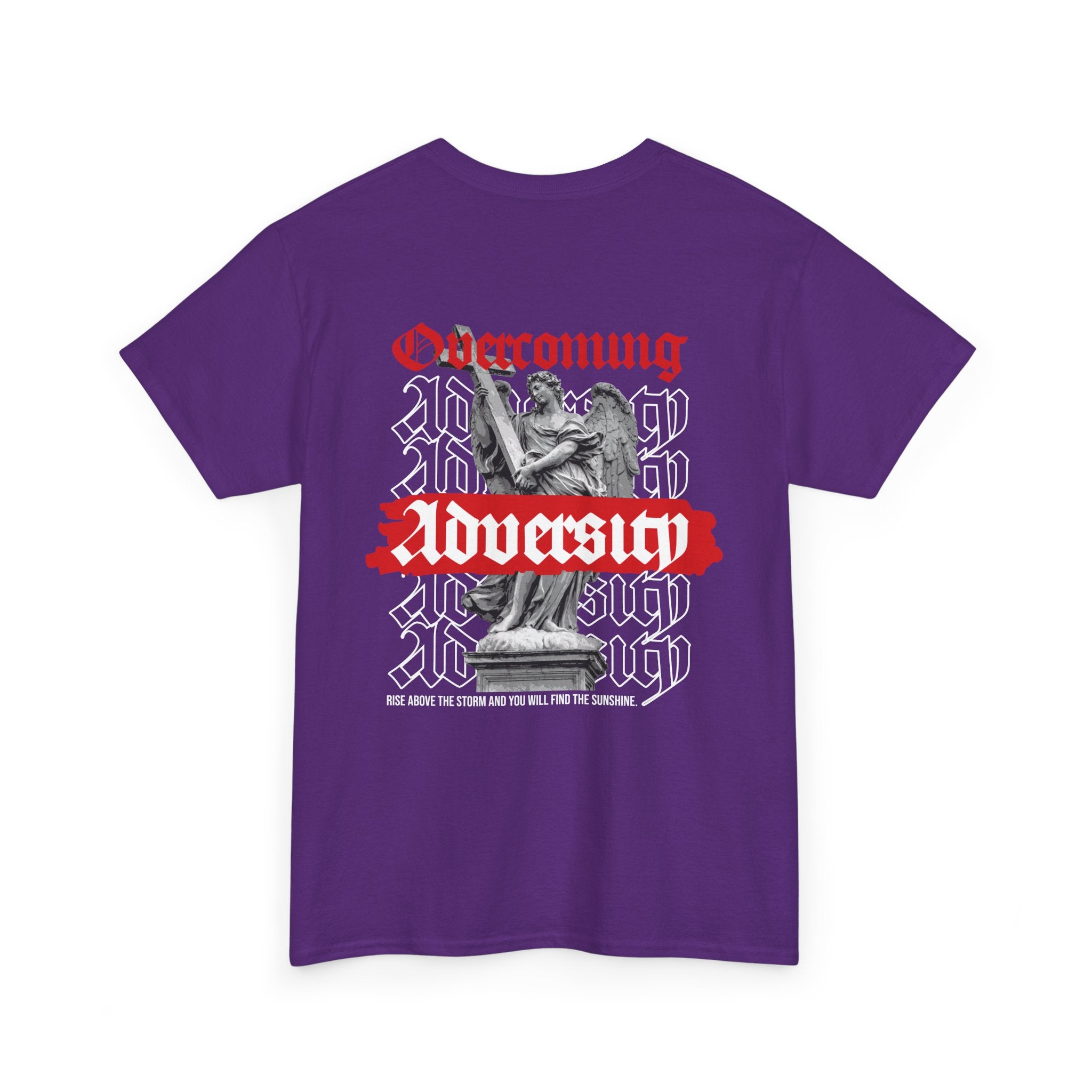Empowerment Unisex Tee: Overcoming Adversity, Motivational T-shirt, Casual Wear, Inspirational Gift, Everyday Comfort