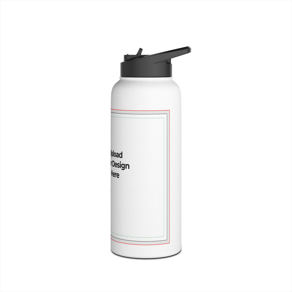 Water Bottle Personalized Stainless Steel Water Bottle, Custom Design Hydration Container, Travel Mug Gift, Outdoor Sports Bottle, Eco-friendly Drinkware