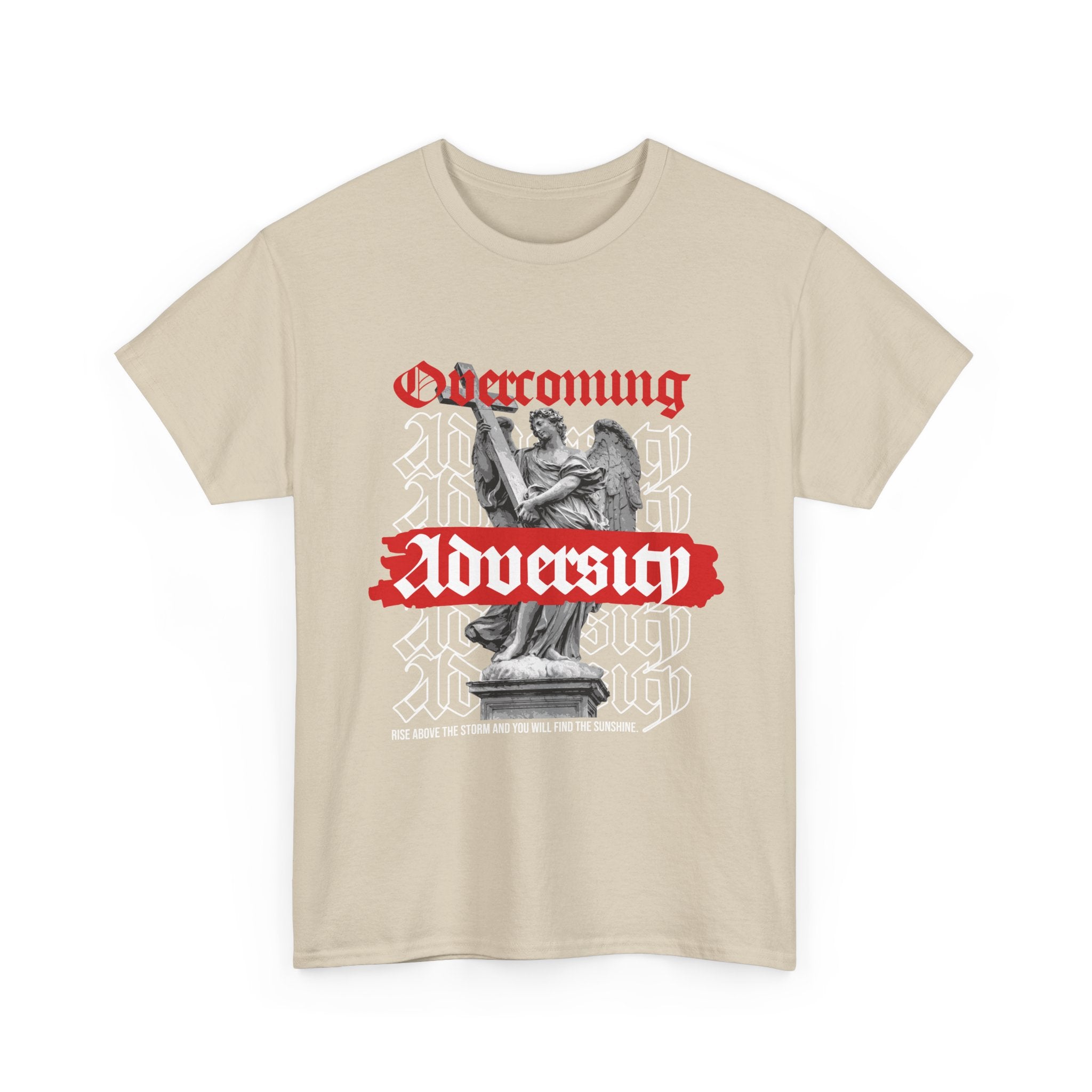 Empowerment Unisex Tee: Overcoming Adversity, Motivational T-shirt, Casual Wear, Inspirational Gift, Everyday Comfort