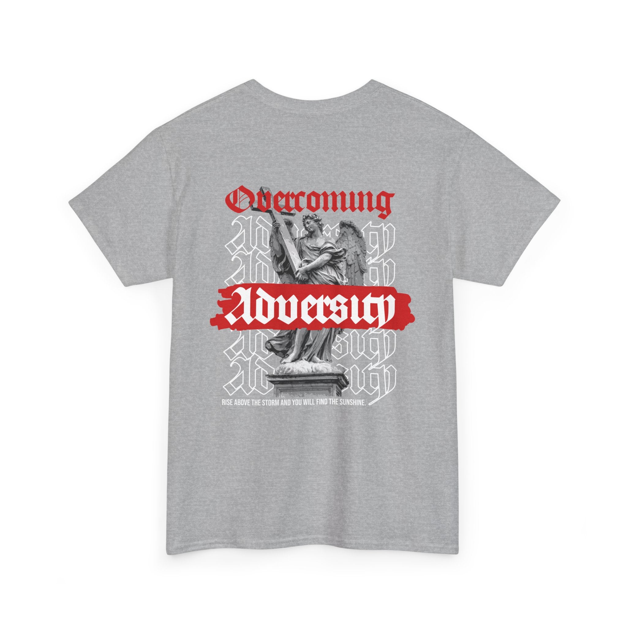 Empowerment Unisex Tee: Overcoming Adversity, Motivational T-shirt, Casual Wear, Inspirational Gift, Everyday Comfort
