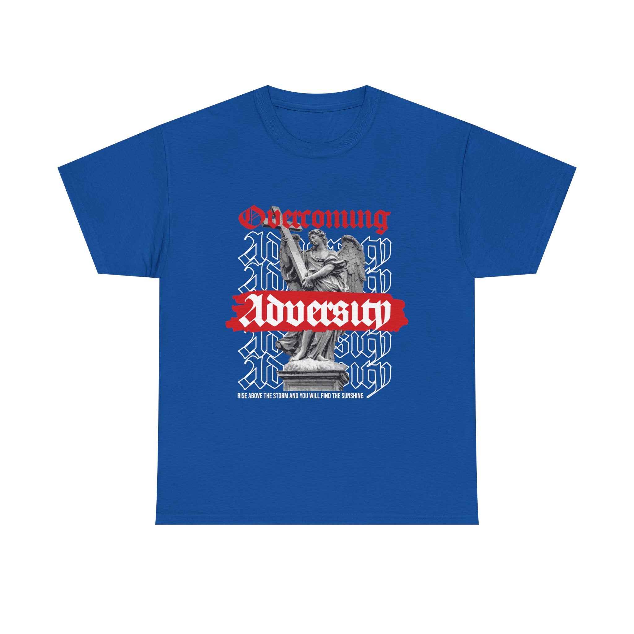 Empowerment Unisex Tee: Overcoming Adversity, Motivational T-shirt, Casual Wear, Inspirational Gift, Everyday Comfort
