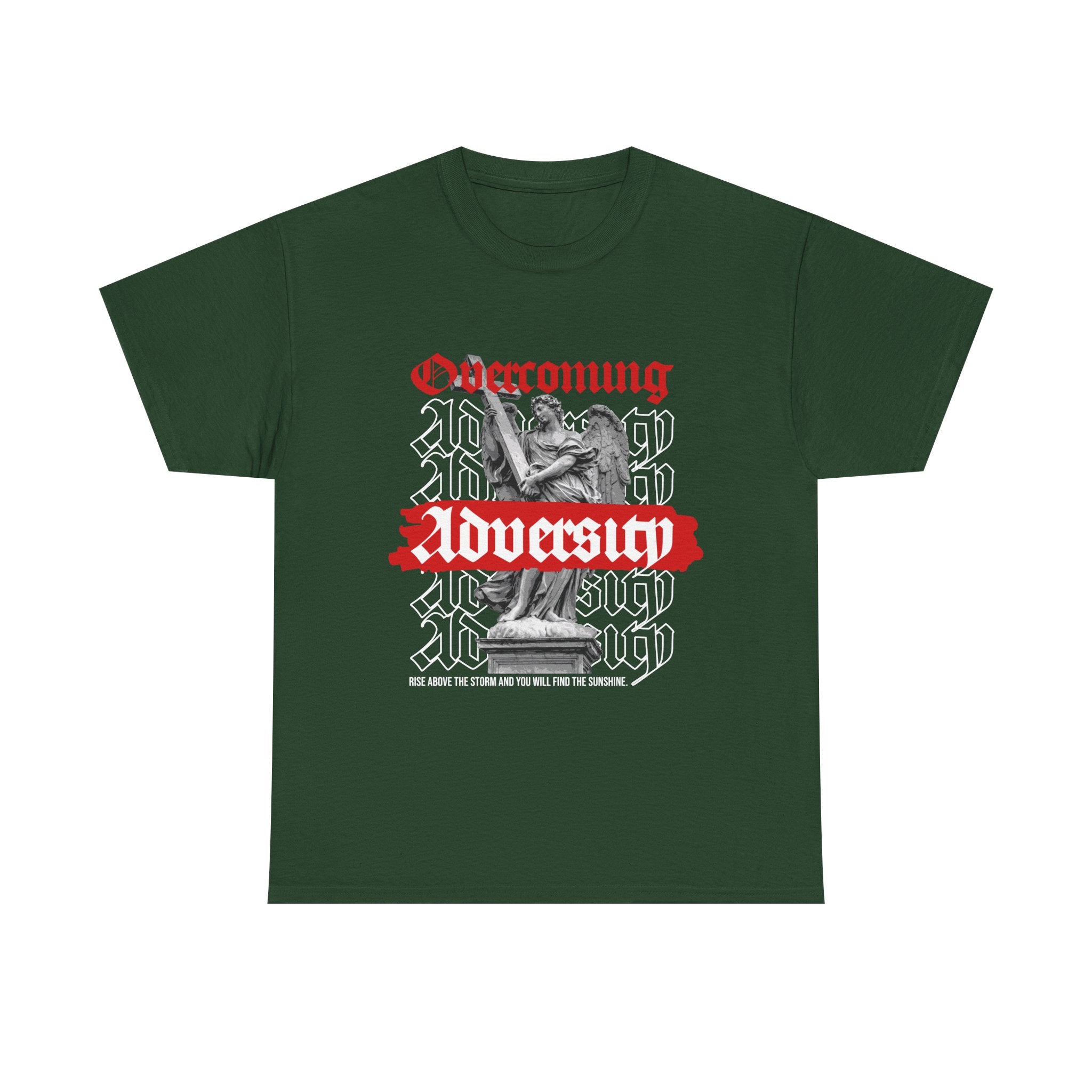 Empowerment Unisex Tee: Overcoming Adversity, Motivational T-shirt, Casual Wear, Inspirational Gift, Everyday Comfort