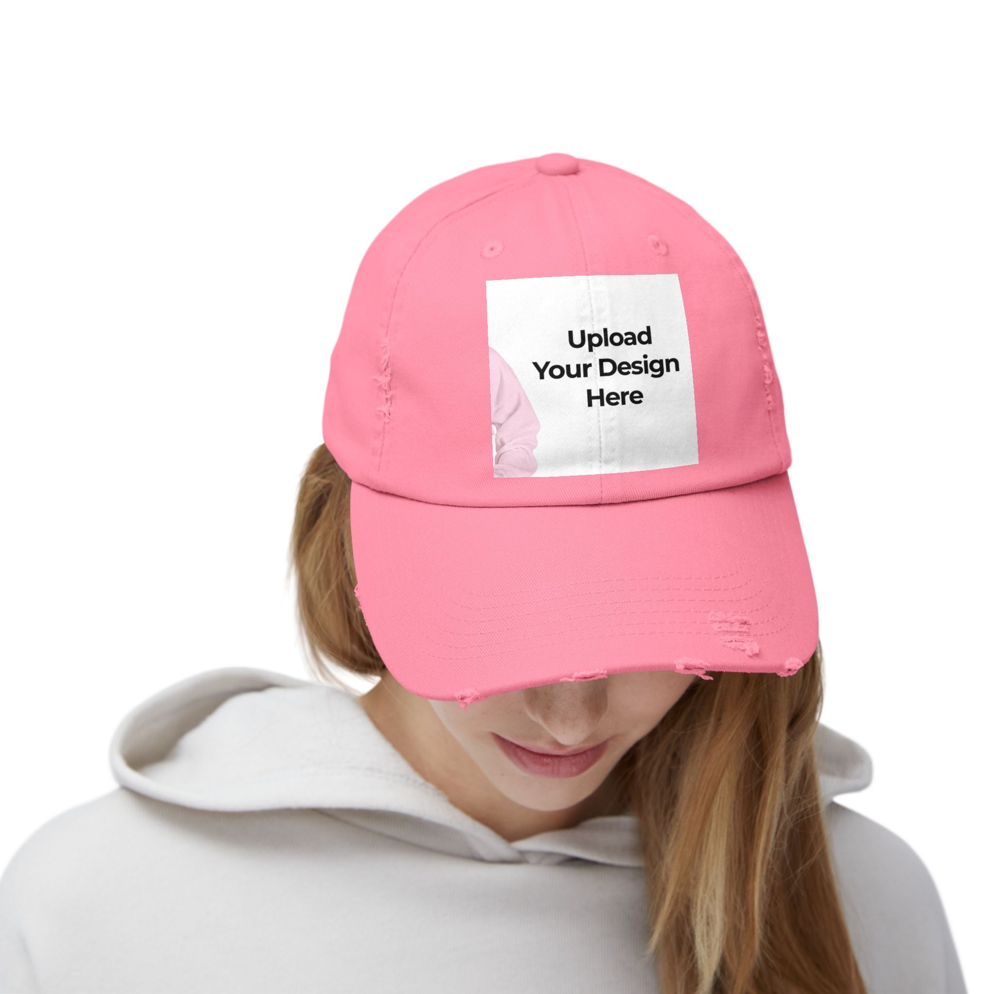 Customizable Distressed Cap