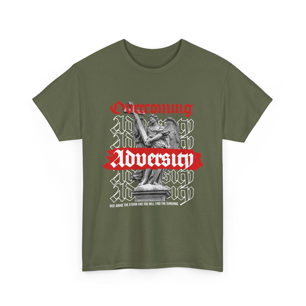 Empowerment Unisex Tee: Overcoming Adversity, Motivational T-shirt, Casual Wear, Inspirational Gift, Everyday Comfort