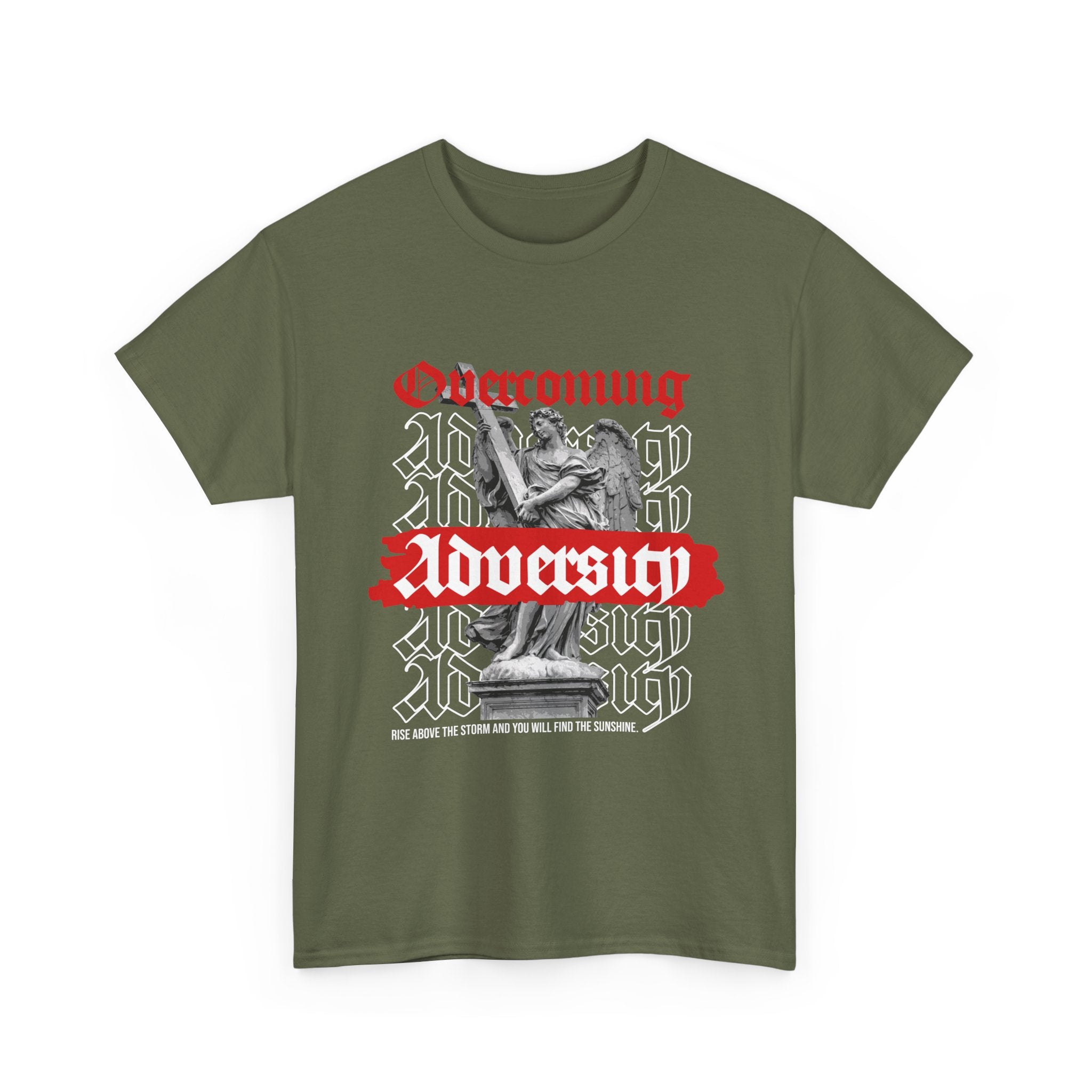Empowerment Unisex Tee: Overcoming Adversity, Motivational T-shirt, Casual Wear, Inspirational Gift, Everyday Comfort