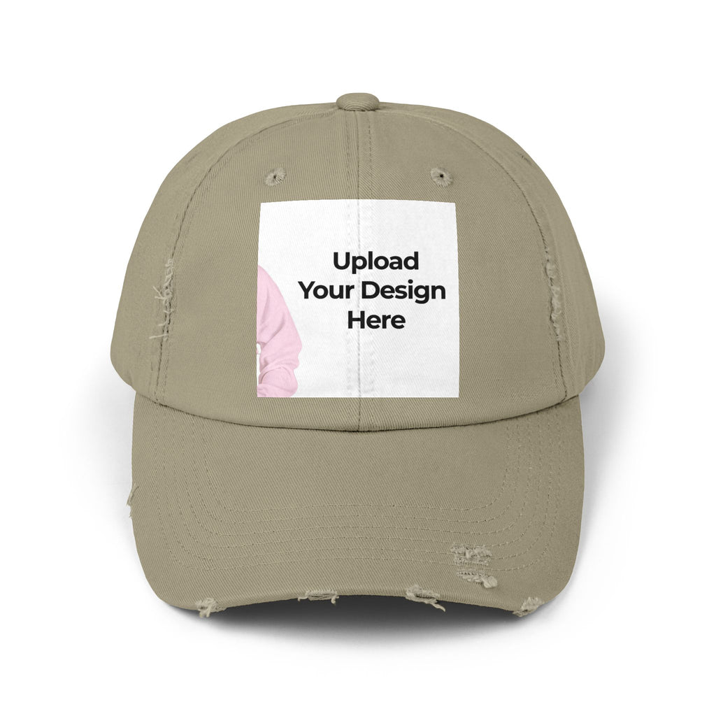 Customizable Distressed Cap