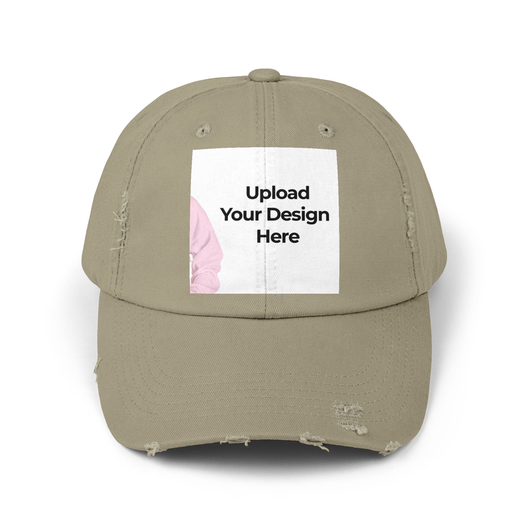 Customizable Distressed Cap