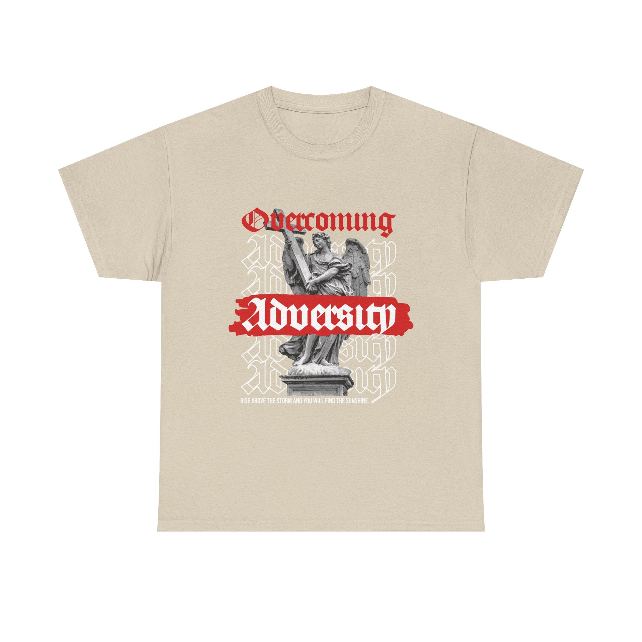 Empowerment Unisex Tee: Overcoming Adversity, Motivational T-shirt, Casual Wear, Inspirational Gift, Everyday Comfort