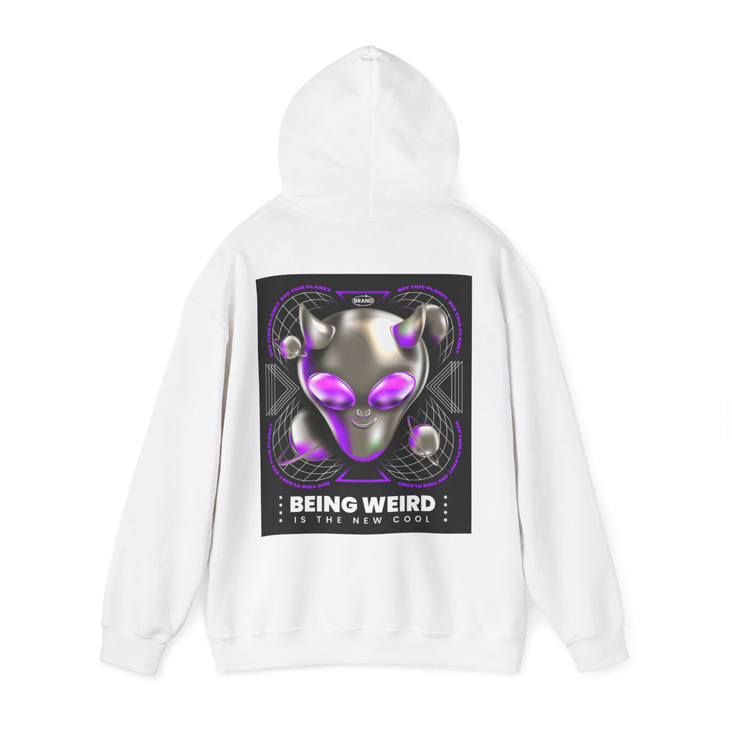 Alien Inspired Unisex Hoodie, Eccentric Fashion