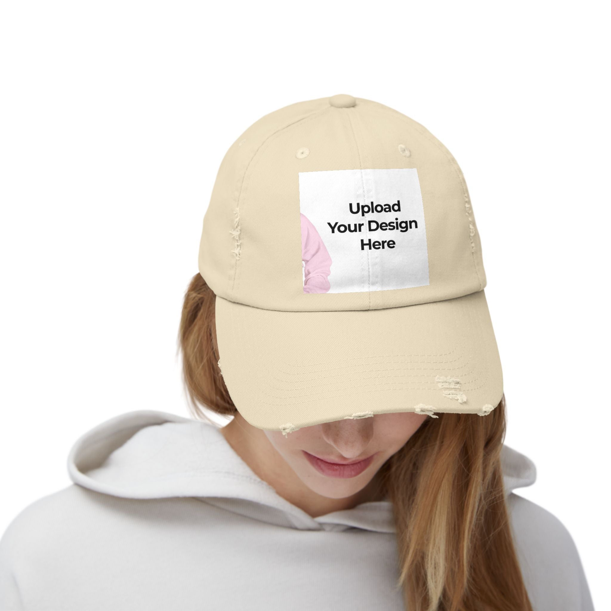 Customizable Distressed Cap
