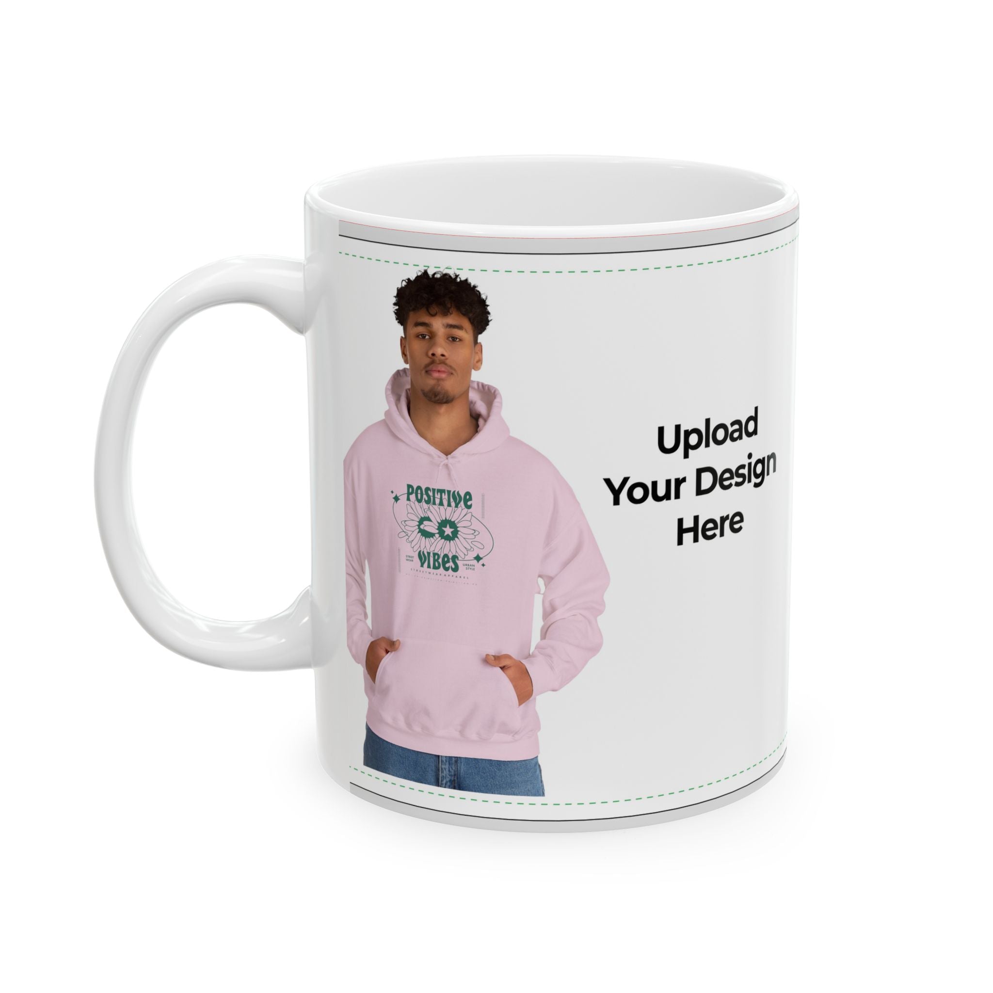 Customizable Ceramic Mug with Your Design, Personalized Gift, Coffee Cup, Unique Branding, Custom Print